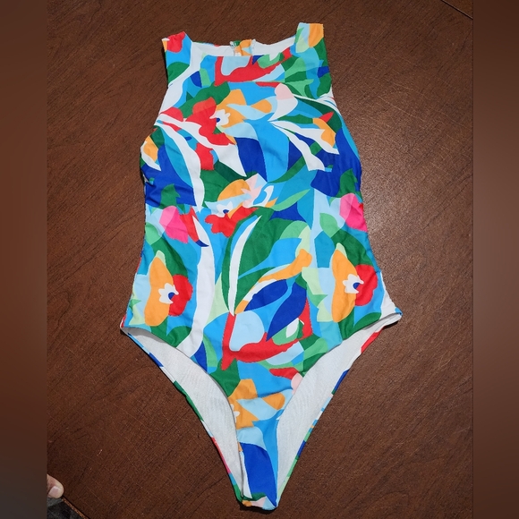 Other - NWOT ... Vibrant Floral One Piece Swimsuit